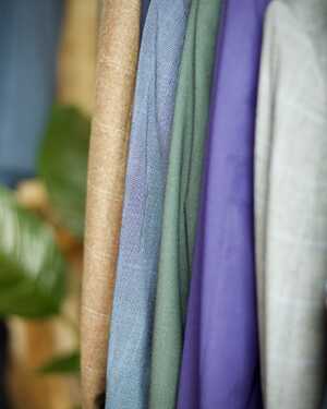 selection of made to measure suits
